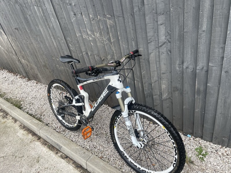 Cube Stereo 160 Mountain Bike Full Suspension Size L/Xl