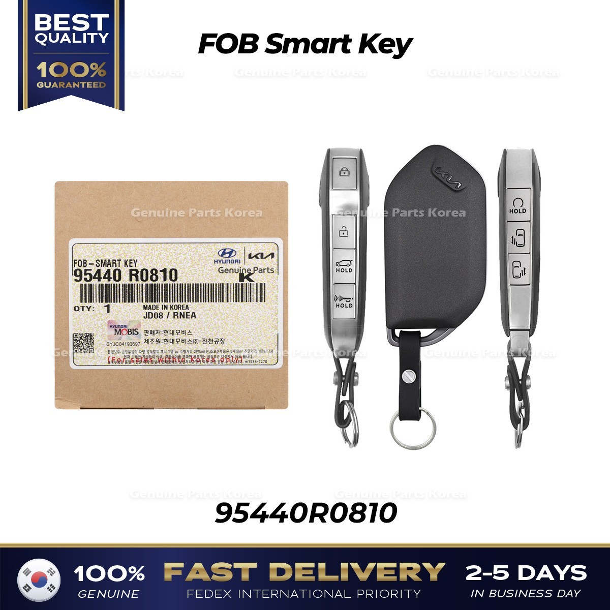 ⭐Genuine⭐ FOB Smart Key 95440R0810 for Kia Carnival | eBay