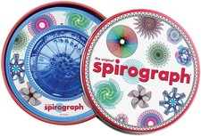 Spirograph Mini Gift Tin Travel Set STEAM Art and Math Drawing Activity Kit