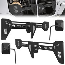 Hocho Fit For Jeep Half Doors With Mirrors Dot Certified Upgraded Seamless