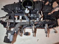 Original Audi A4 B8 1.8 TFSI Ansaugkrümmer 06H133185AN CDHB CDH Einspritzventile