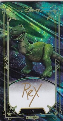 Kakawow Disney Cosmos 2025 CDT-XYSA-45 Rex Auto Script Art Gold 34/50 Mini