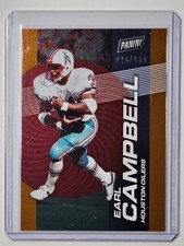 Earl Campbell 2023 Panini POD Orange /199 #57 Oilers HOF 🍊