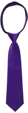 American Exchange Big Boys' Solid Zipper Tie