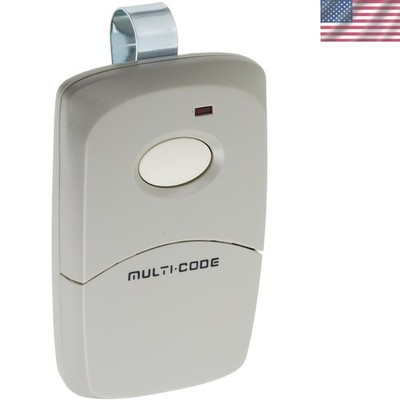 Versatile 1-Channel Visor Transmitter for Enhanced Garage Security (300 MHz)