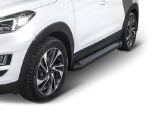 Trittbretter Seitenschweller Mit ABE Für Kia Sportage QL 2016-2021 Basic Black