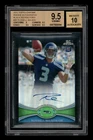 2012 Topps Chr RC Black Refractor: # 40 Russell Wilson /25 Auto BGS 9.5 AUTO 10