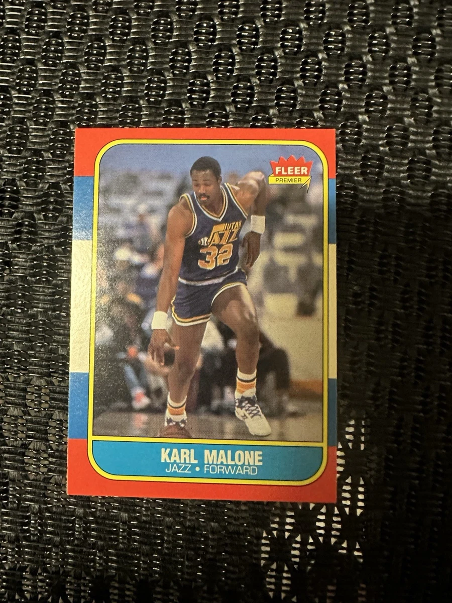 Fleer Karl Malone Basketball Rookie Sports Trading Cards