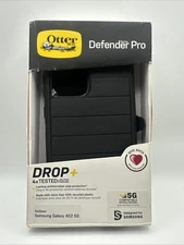 OtterBox Defender Pro Samsung Galaxy A52 5G Black Rugged Case w/ Holster — New