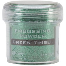 Ranger EPJ-41054 Embossing Powder-Green Tinsel 3Pk 