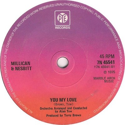 Millican  Nesbitt - Goodbye-Ee - Used Vinyl Record 7 - G8100z