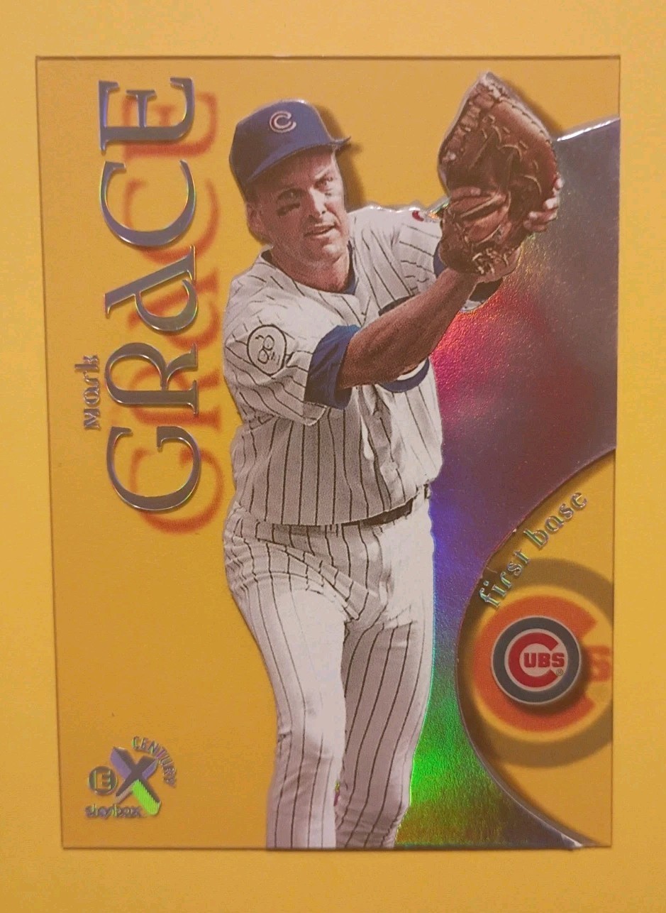 Mark Grace #47 1999 SkyBox E-X Century Chicago Cubs Baseball Card MLB