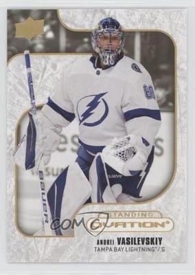 2022 Upper Deck Ovation Standing Gold Spectrum /250 Andrei Vasilevskiy #64 5oc