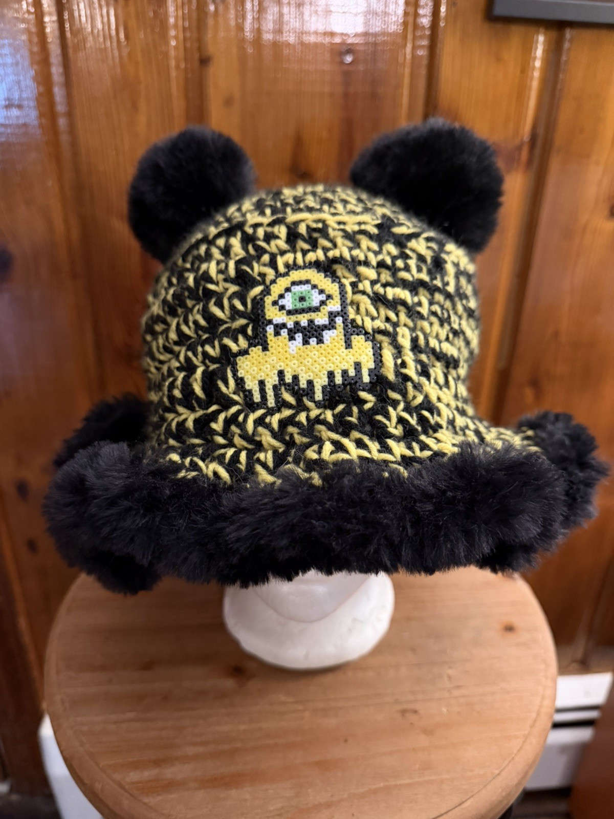 Cyclops Perler Beanie Bucket Hat