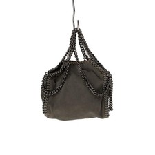 Borsa a tracolla Stella McCartney Falabella scamosciata grigia autentica