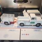 Vintage Pressed Steel Tonka Gambles Advertis Pickup Truck. Restored with trailer
