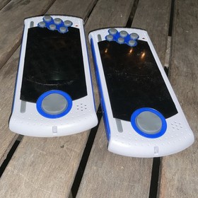 Set Of 2- SEGA Genesis Ultimate Portable Game Player - White & Blue