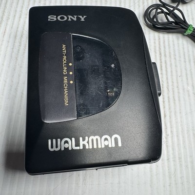 SONY Walkman WM-EX10 Cassette Player TRH-2 Headphones - NEEDS BELT