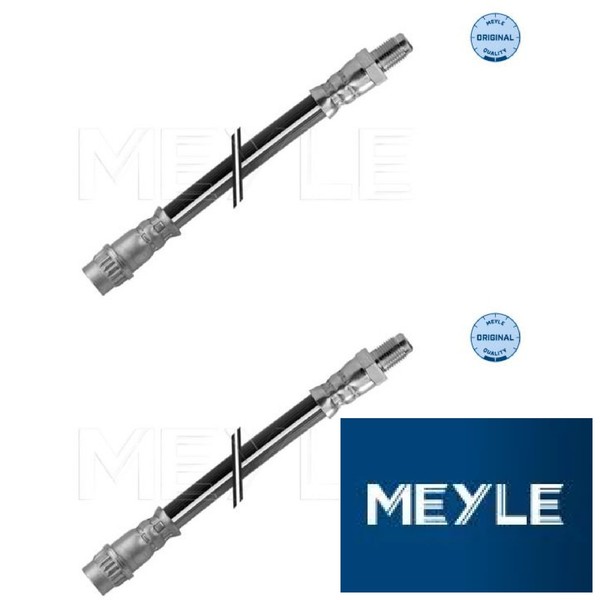 2X Bremsschlauch Meyle 16-145250001 2 BremsschläUche Rechts Links Vorne-image