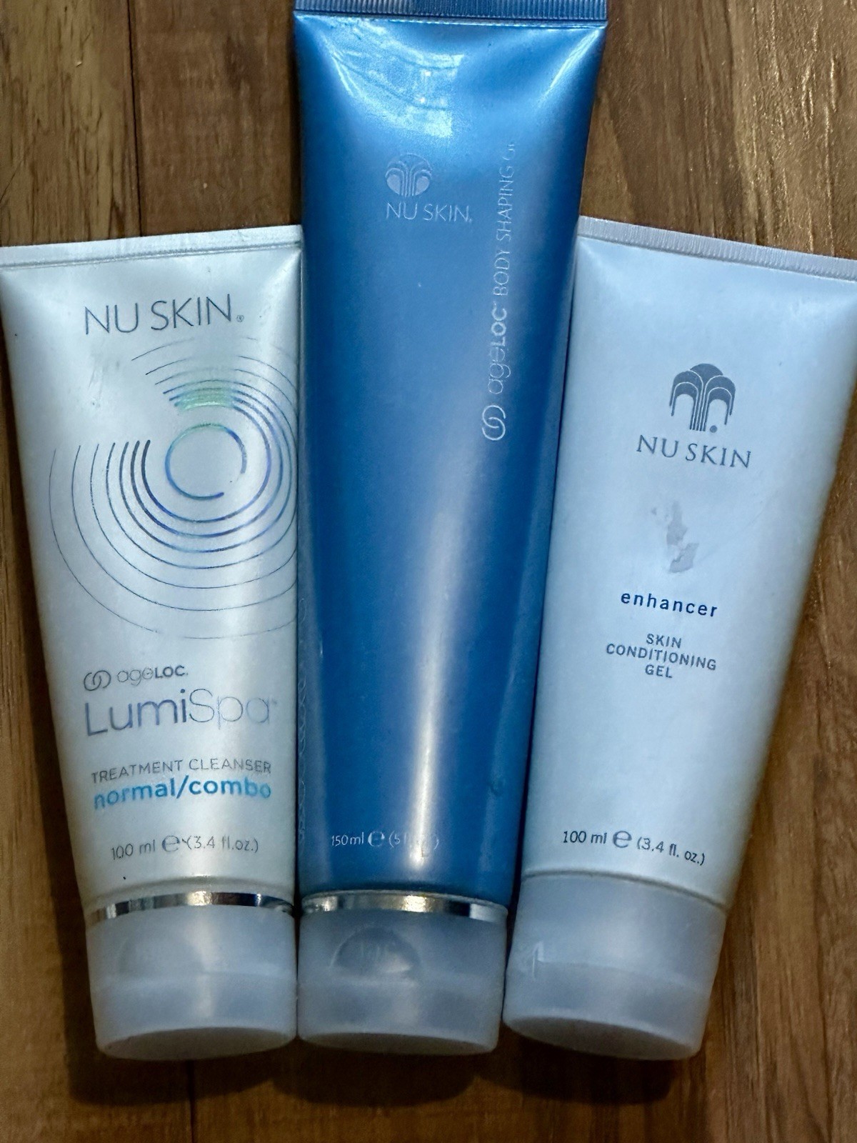 Nu Skin ageLOC Body Shaping Gel 5fl oz / 150 ml Skin Cond. Gel LumiSpa Cleanser