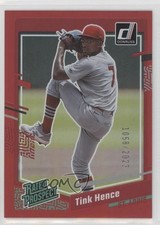 2023 Panini Donruss Rated Prospect Holo Red 1058/2023 Tink Hence #40 ut4
