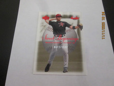 MORGAN ENSBERG 2001 UPPER DECK SWEET SPOT ROOKIE CARD #125  672/1500. rookie card picture