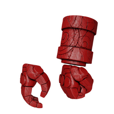 1/10 Scale Action Figure Wrists: Fist from Hell