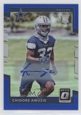 2017 Donruss Optic Rookies Blue Auto 27/75 Chidobe Awuzie #113 Auto um1