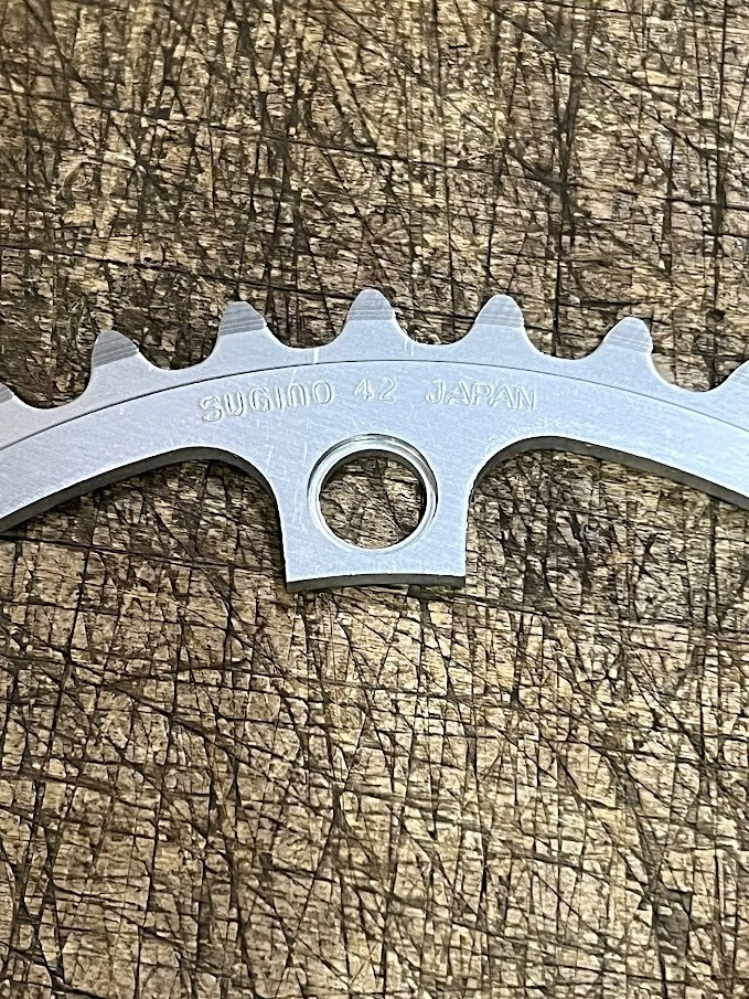 Sugino 42t Chainring - 130BCD - For 7/8/9 Speed - BRAND NEW - Japan - 42 Tooth - Image 4 of 4