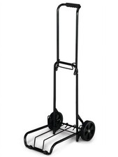 Folding Luggage Cart Shopping Carts Hand Trucks Portable Adjustable High Steel