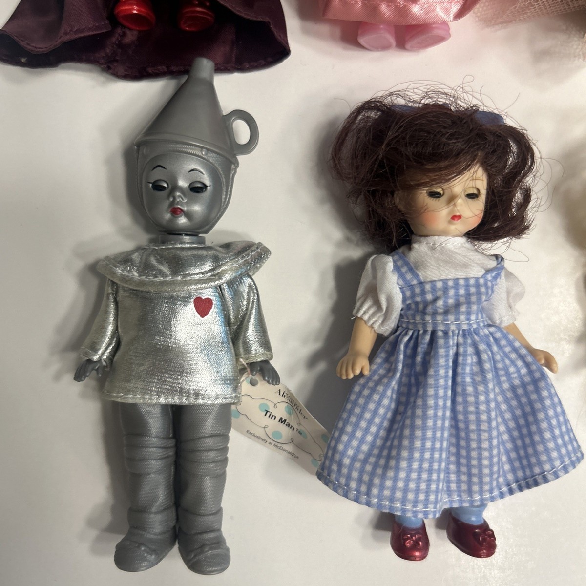 Madame Alexander McDonalds Happy Meal Wizard of Oz Lot Of 6 Dolls
