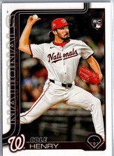 2025 Topps Update #US186 Cole Henry