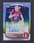 2025-26 Bowman Basketball Lara Somfai 1st Bowman Mojo Refractor Auto #CPA-LS