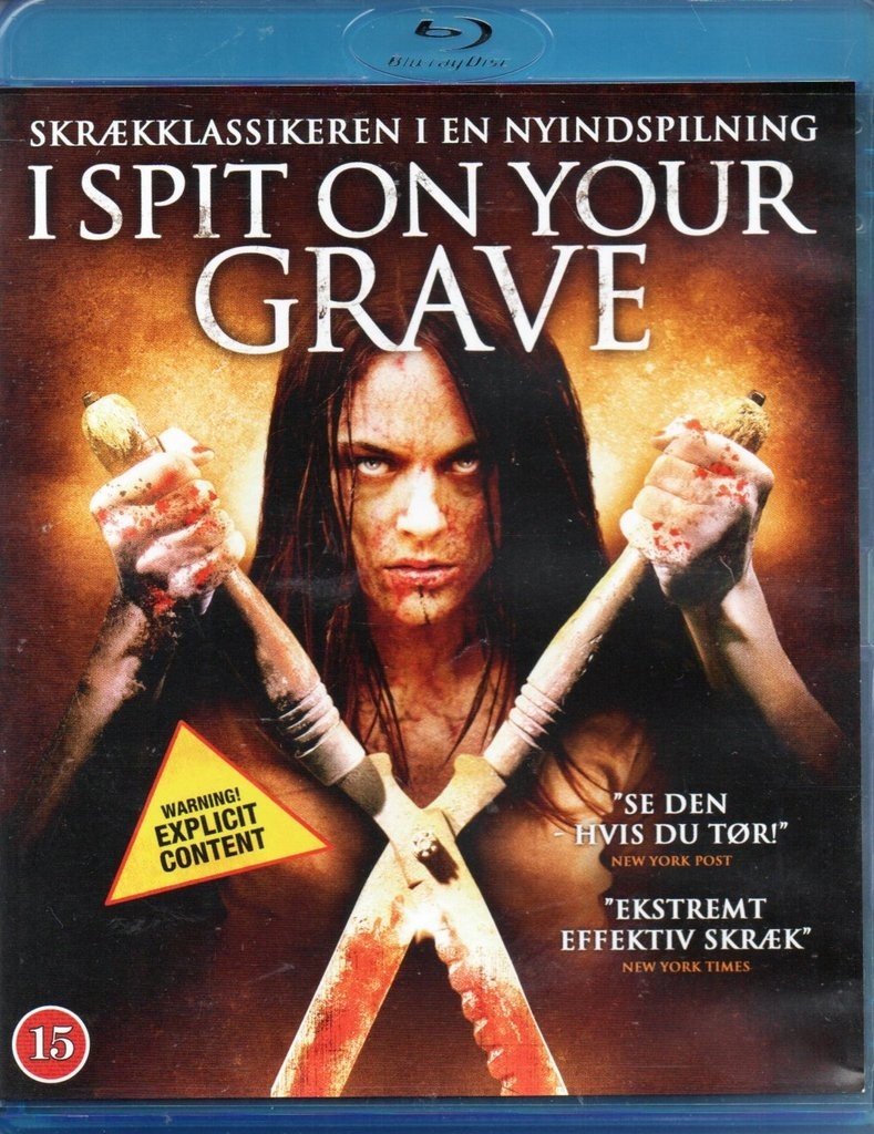 I SPIT ON YOUR GRAVE (2010) - BLU RAY -UNCUT -