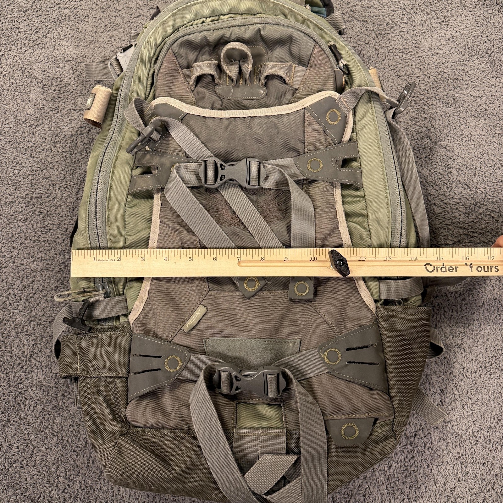 CamelBak Hellion Outlaw Hydration Backpack Olive Green Tactical MTB Hiking