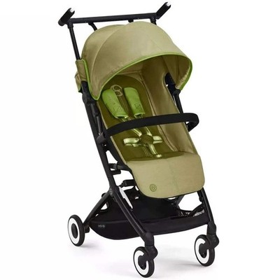 Cybex Libelle Compact Reise Baby Kinderwagen von 6m bis 4Y - Naturgrün