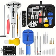 504pcs Watch Repair Kit Watchmaker Back Case Remover Opener Link Pin Spring Bar
