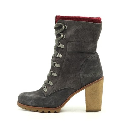 UGG Damen 1001990 stiefel grau wildleder knöchelhoch classic stiefeletten EU 41