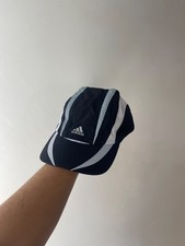 Adidas climacool Vintage 2004 Technical Running Cap Hat Gorpcore Y2K Black Mesh