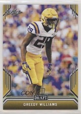 2019 Leaf Draft Gold Greedy Williams #32 ju7
