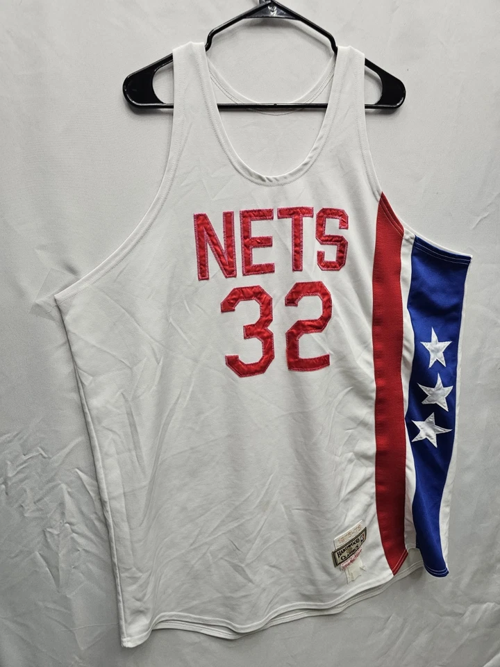 RARE Julius Erving #32 Mitchell & Ness 1977-78 Hardwood Classics Size 54 2XL - Image 2 of 4