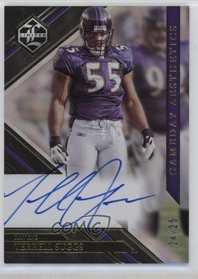2025 National Treasures Panini Update 24/25 Terrell Suggs #GDA-TSU Auto 14dj