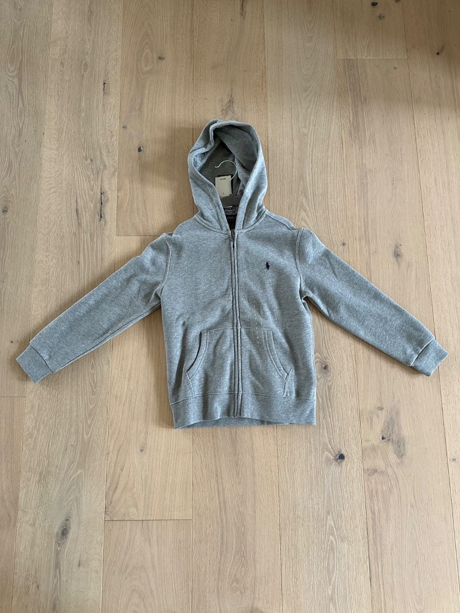 Polo Ralph Lauren グレー ジップパーカー XS スリムフィット Buy Polo Ralph Lauren Grey Zip Through Logo Hoodie from Next USA