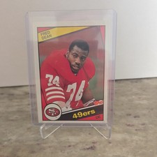 Topps 1984 Fred Dean #53 San Francisco 49ers Football Trading Card