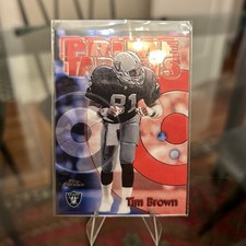 1998 Topps Chrome - Season's Best Prime Targets Tim Brown #15