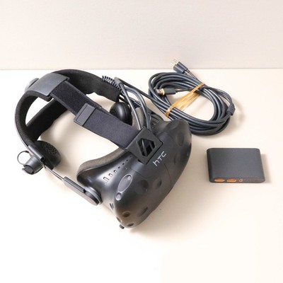HTC Vive VR Headset ONLY with Genuine Deluxe Audio Strap - No Accessories