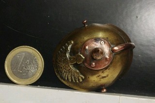 Casque à Pointe d'encrier Travail De Poilus WW I