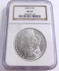 1904 O Morgan Silver Dollar NGC MS 64