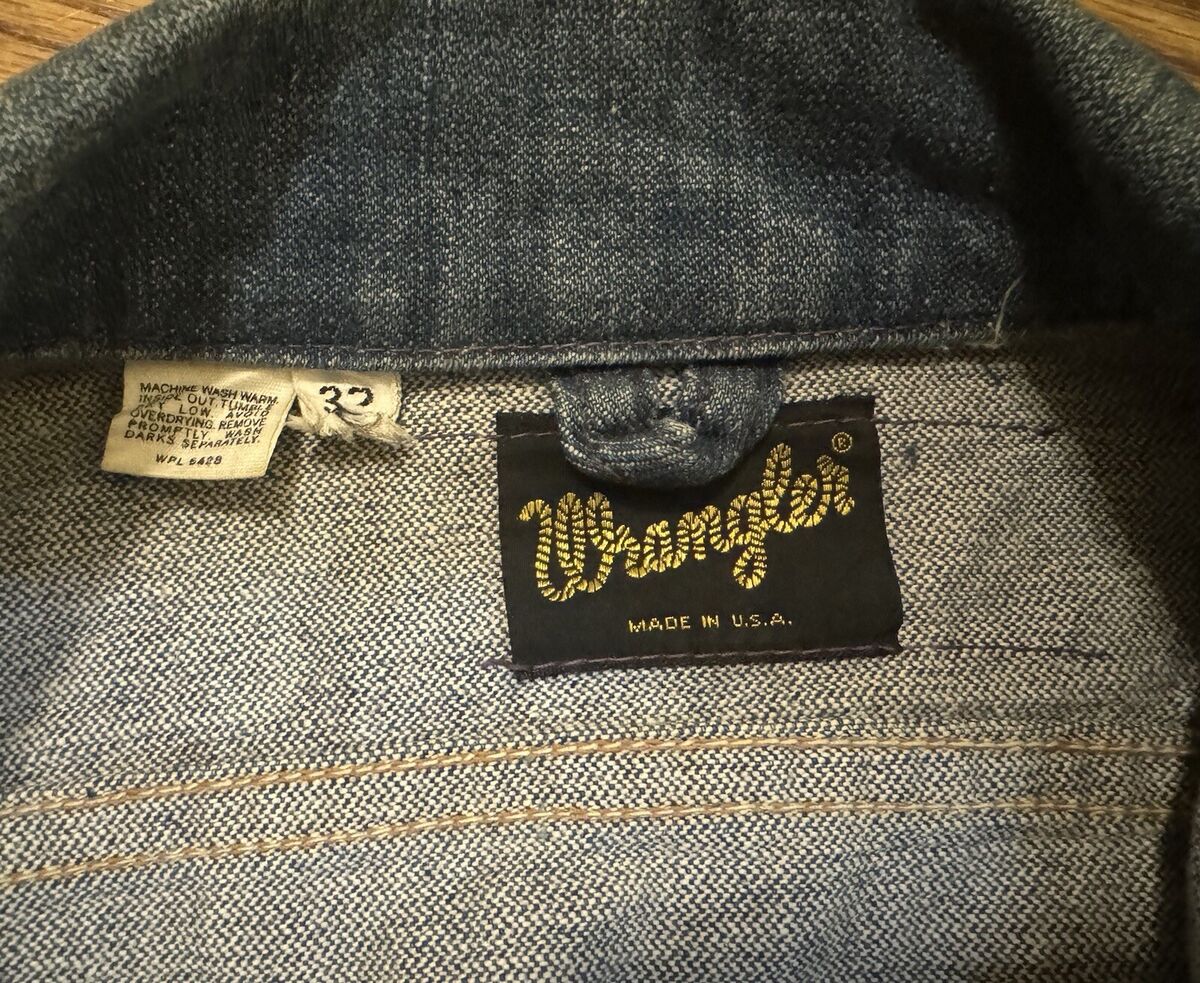 Authentic 60s 70s Vintage WRANGLER Blue Bell 24MJZ Denim Authentic 60s 70s Vintage WRANGLER Blue Bell 24MJZ Denim