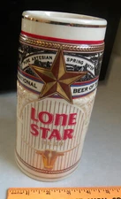 1991 Lone Star Brewing Company Beer Stein Limited Edition #1029